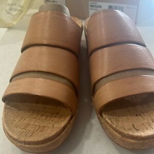 Kork Ease new in box- sandal color (box says brown  photo reflects the color)